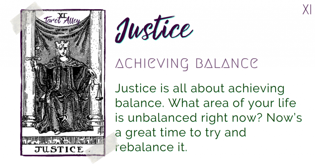 Intro Image: Justice - achieving balance