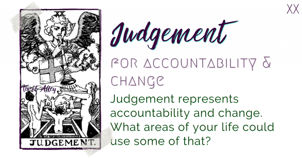 Intro Image: Judgement - for accountability and change