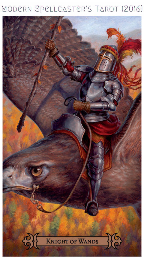 Knight Of Wands Tarot Card Meaning Tarot Alley   W12 Modern Spell 480x861 