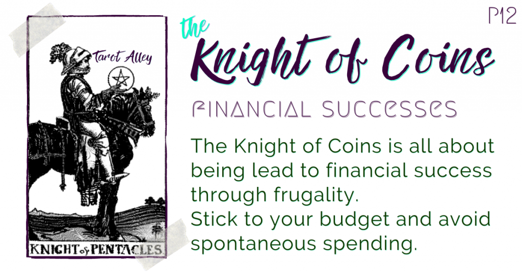 Intro: Knight of Coins Tarot Card Meaning - financial success