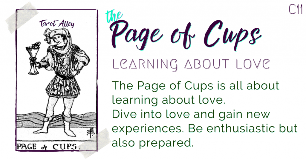 Intro: Page of Cups Tarot Card Meaning - learning about love