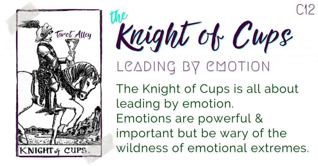 Intro: Knight of Cups Tarot Card Meaning - leading by emotion