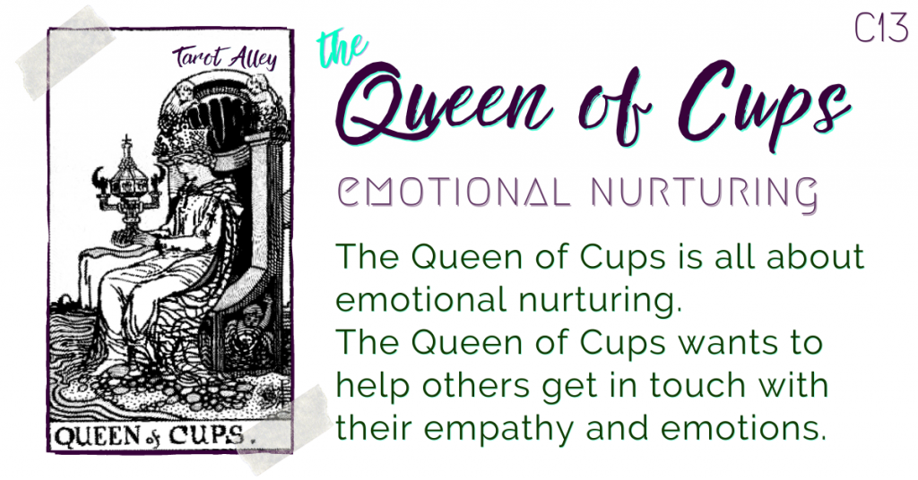 Intro: The Queen of Cups Tarot Card Meaning - emotional nurturing
