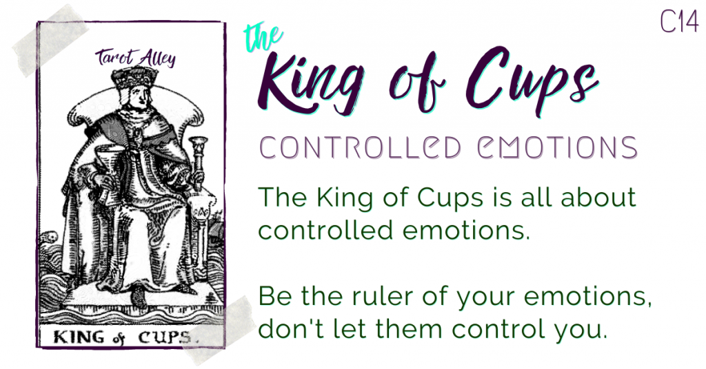 Intro: King of Cups Tarot Card Meaning - controlled emotions