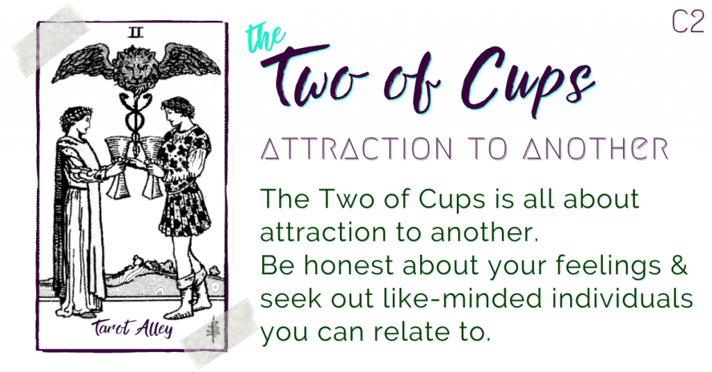 Intro: Two of Cups Tarot Card Meaning - attraction to another