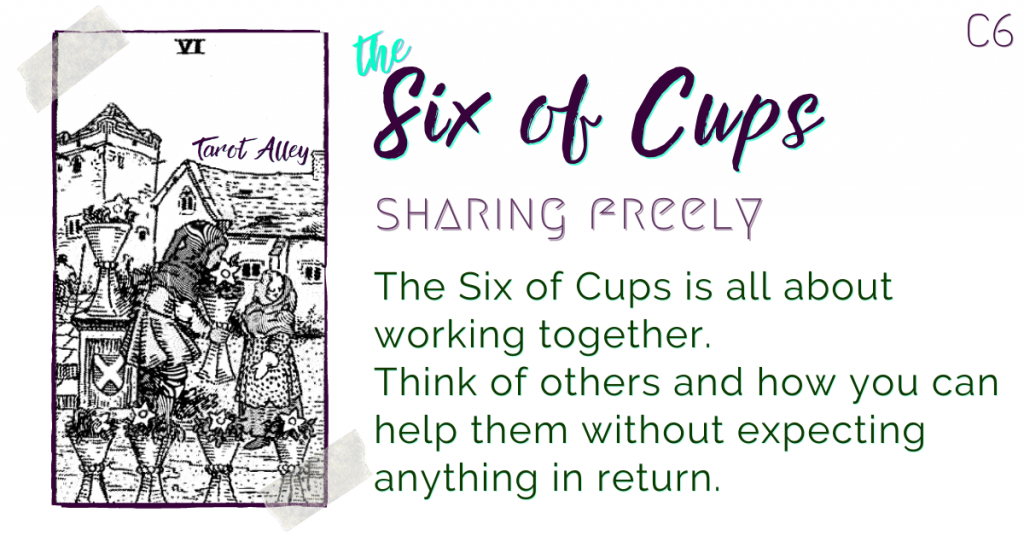 Intro: Six of Cups Tarot Card Meaning - Sharing Freely