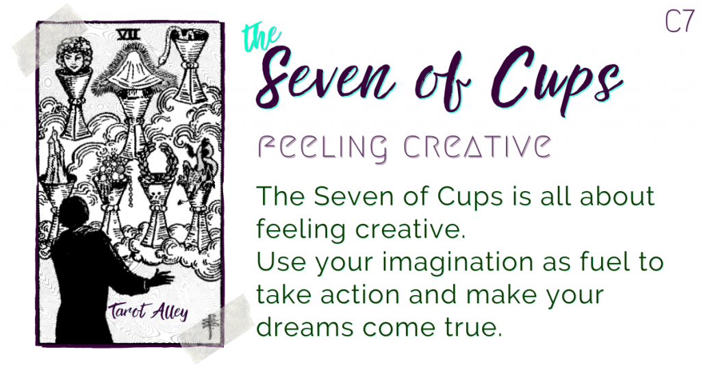 Intro: Seven of Cups Tarot Card Meaning - feeling creative