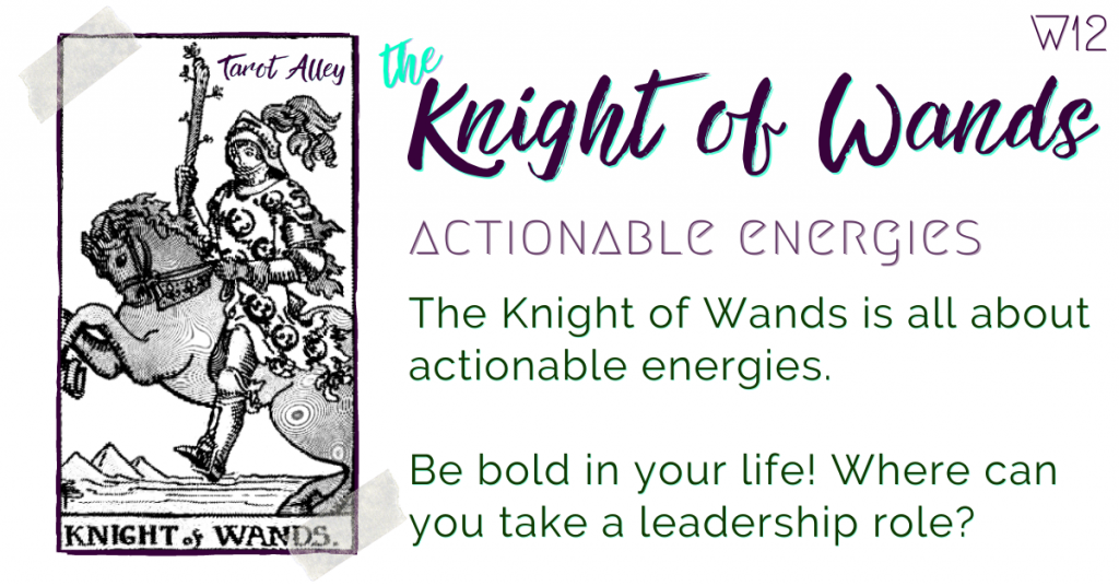 Intro: Knight of Wands Tarot Card Meaning - actionable energies