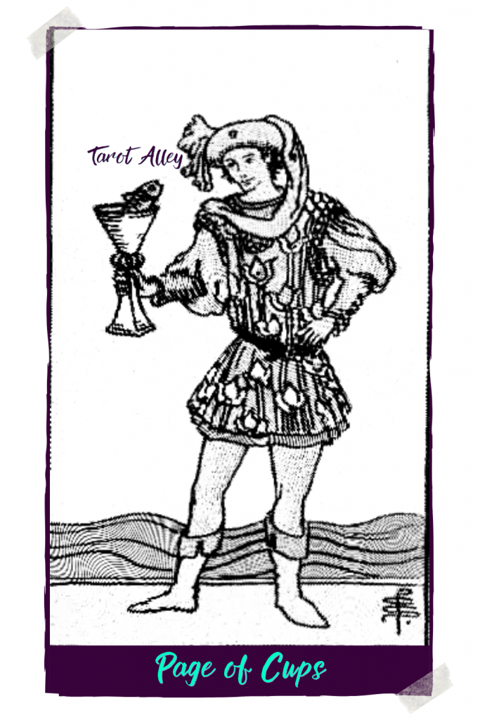 Pin This: Page of Cups Tarot Card