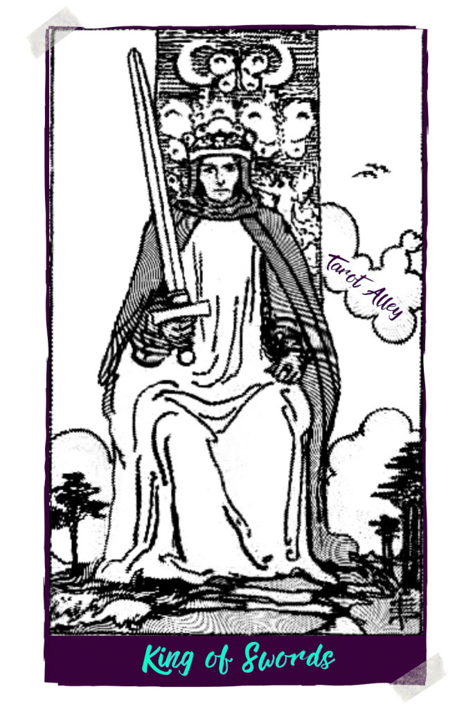 Pin This: King of Swords Tarot Card