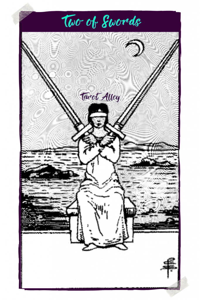 Pin This: Two of Swords Tarot Card