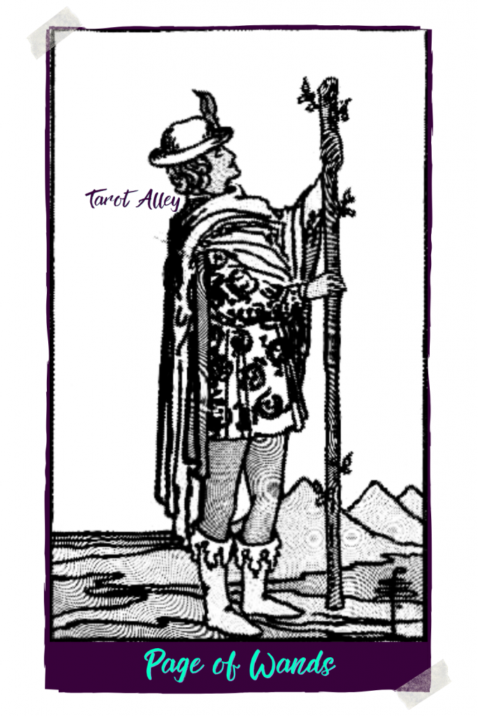 Pin This: Page of Wands Tarot Card