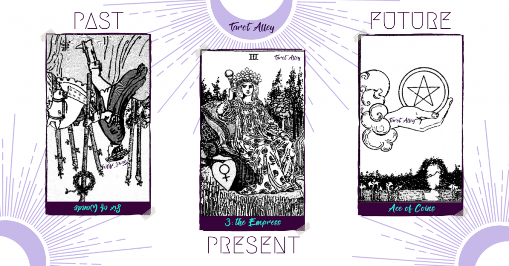 How to Read Reversed Tarot Cards Example 2